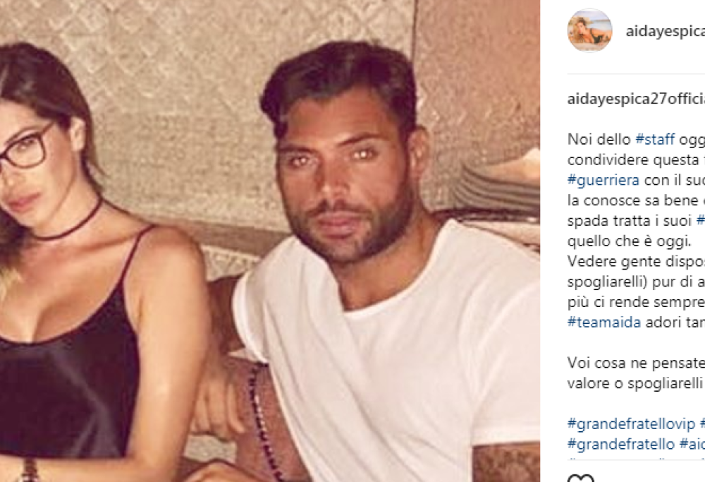 Aida Yespica confessa: con Geppy Lama è finita