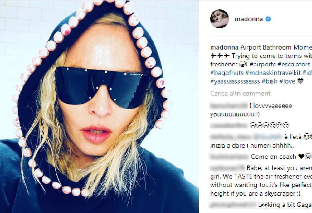 Madonna indossa un capo firmato da Chiara Ferragni