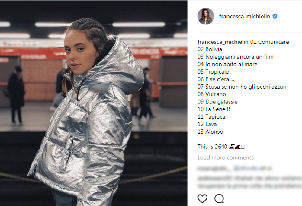 Francesca Michielin: ecco la tracklist di "2640"
