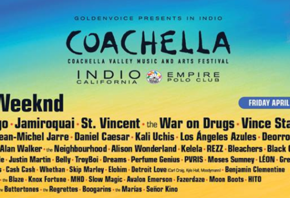 Coachella: finalmente uscita la line up con gli artisti presenti