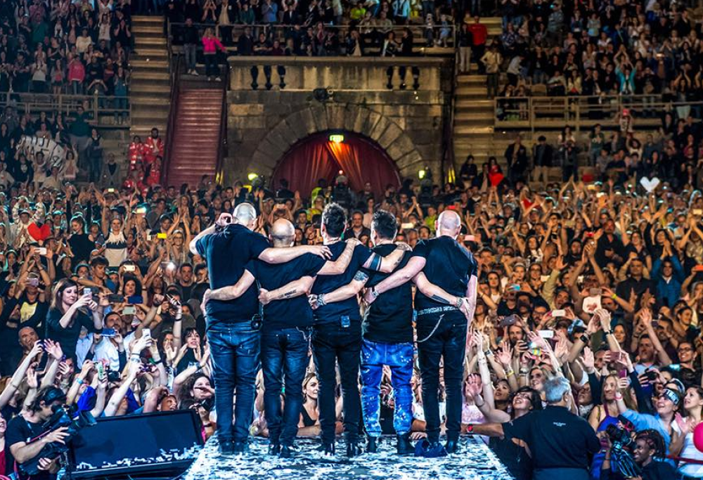 Nek: 25 di carriera con il concerto all'Arena di Verona