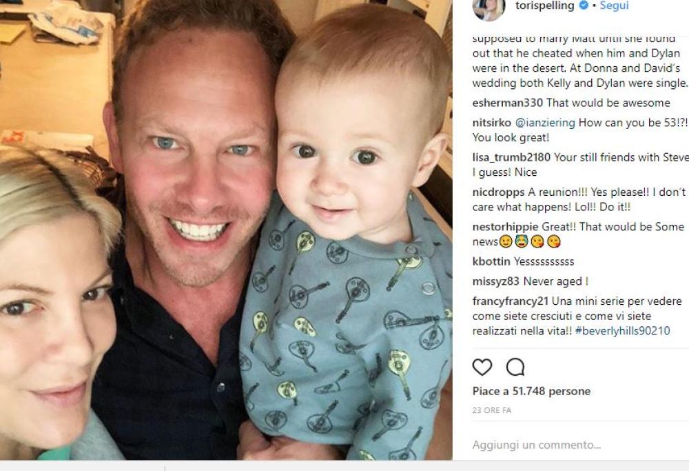 “Vorreste una reunion di Beverly Hills 90210?”. Tori Spelling scatena i fan della serie