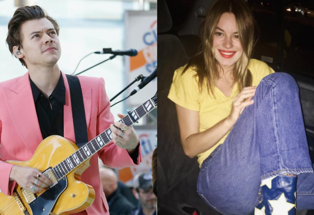 Harry Styles pizzicato (di nuovo) con Camille Rowe