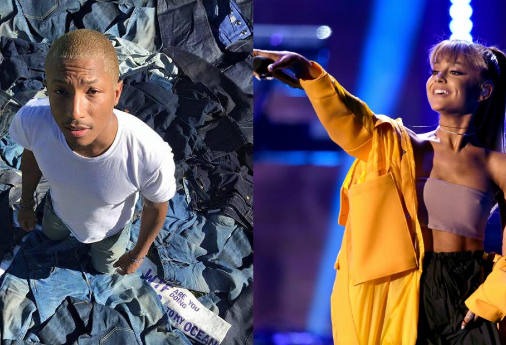 Pharrell Williams "innamorato" di Ariana Grande: "La sua voce è sognante"