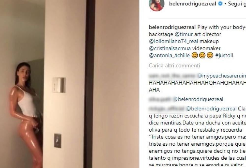 Ecco il video hot di Belen che sta facendo impazzire tutti