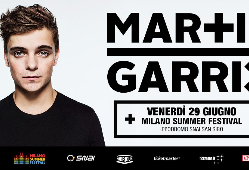 Martin Garrix, il DJ n.1 al mondo, al Milano Summer Festival con Radio 105