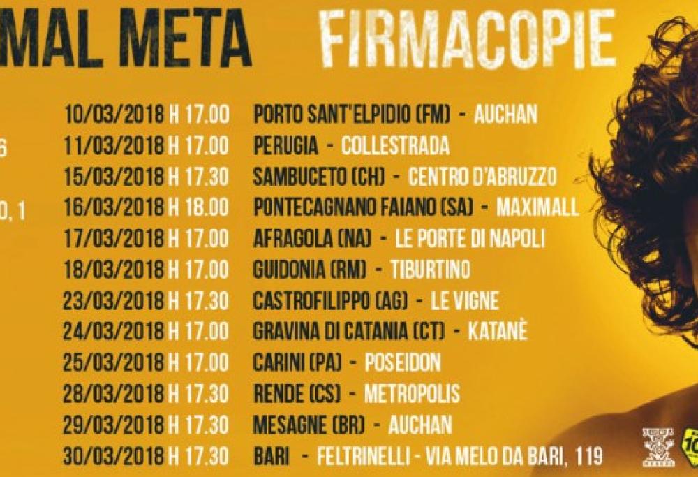 Ermal Meta, parte il tour instore: l'elenco completo degli appuntamenti