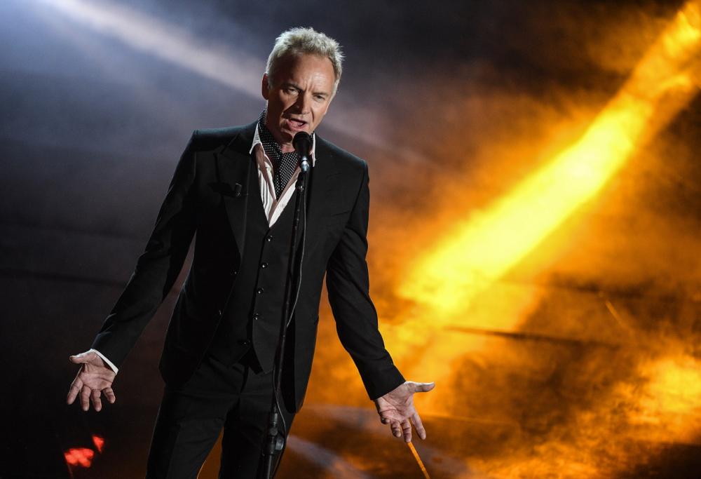 Sting annuncia cinque concerti in Italia la prossima estate