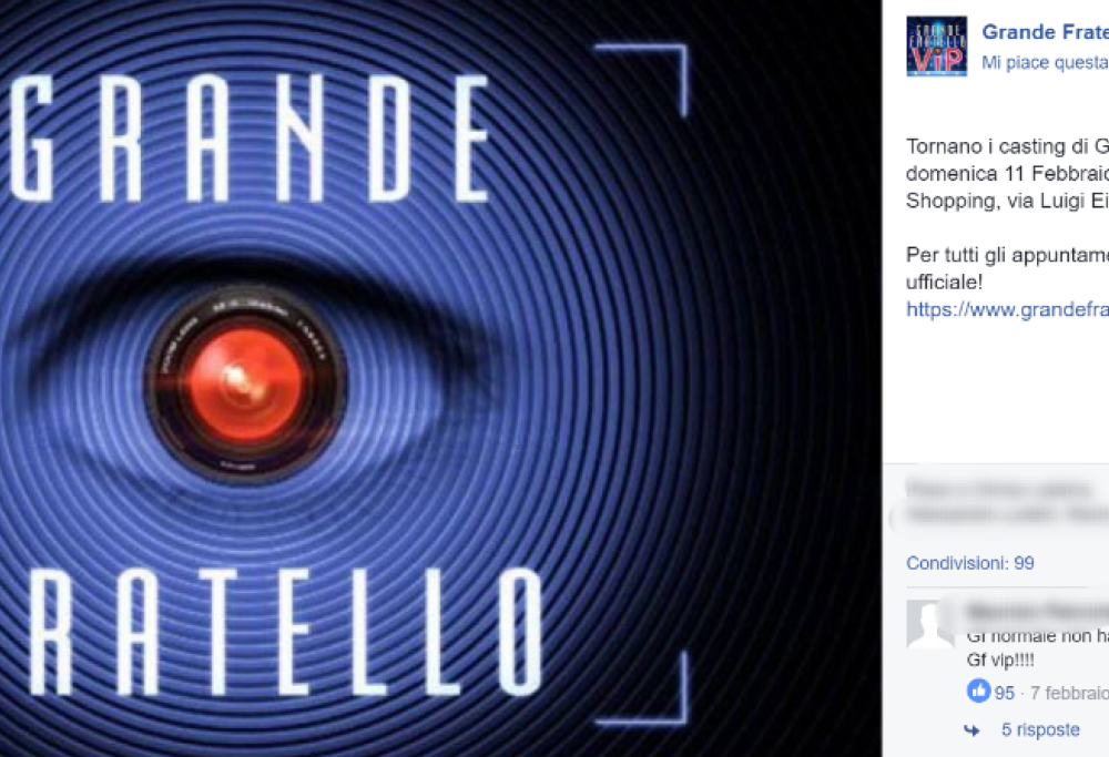 Torna il Grande Fratello Nip (il classico): tutti i dettagli