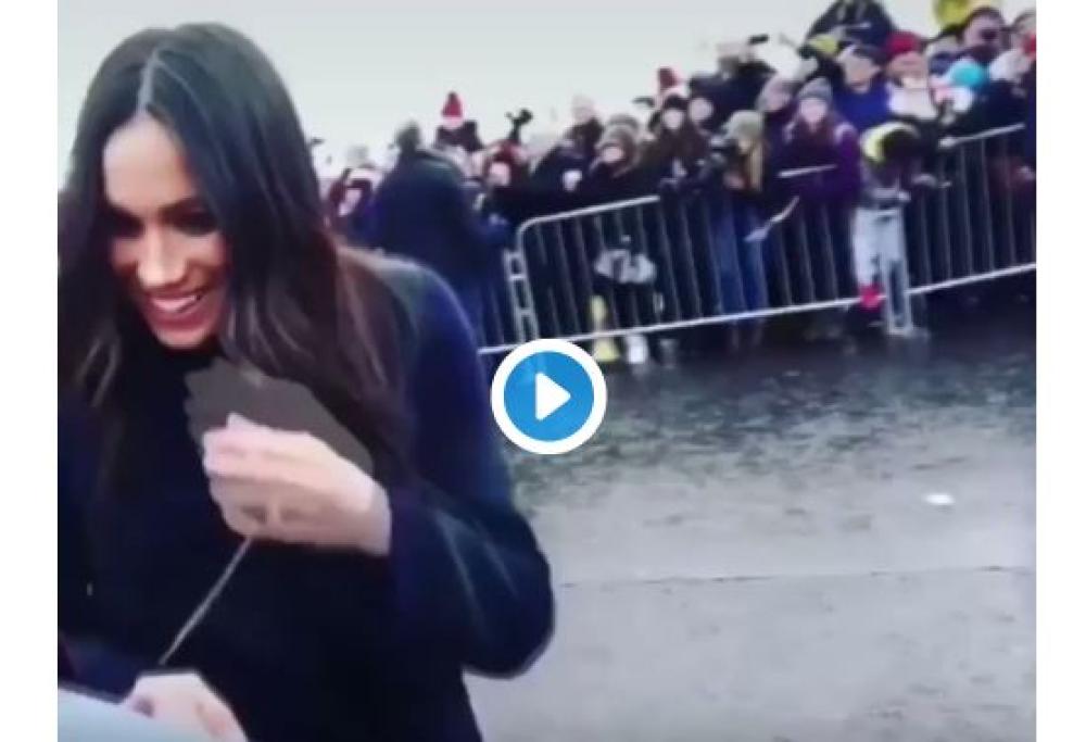 Meghan Markle sorprende i fan parlando in filippino