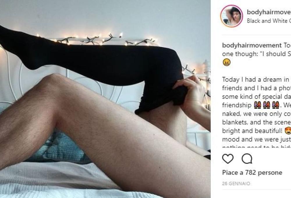 Basta depilarsi! Ecco come si diventa dopo un anno senza rasoio