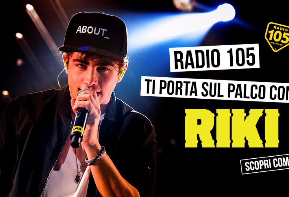 Vorresti partecipare al concerto di Riki a Milano e salire sul palco con lui?