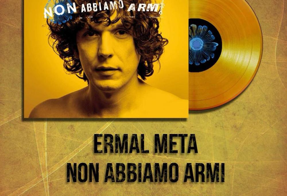 Ermal Meta: "Non abbiamo armi" è Disco d'oro