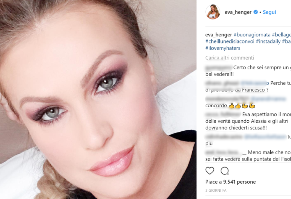 Selfie di pace tra Eva Henger e Francesco Monte? Macché!