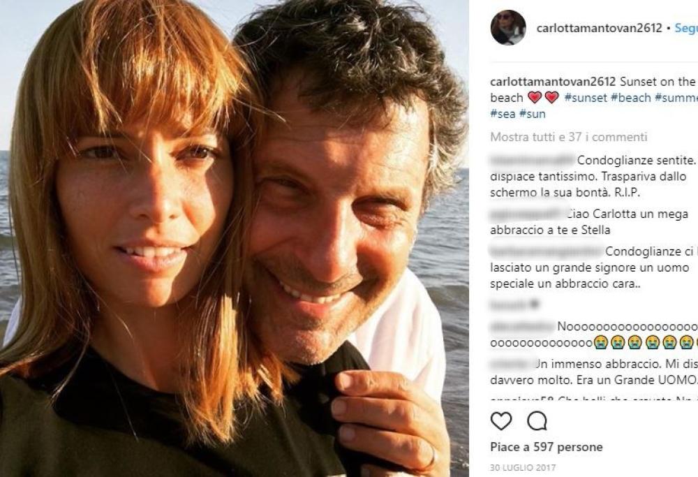 Carlotta Mantovan dolcissima per il primo giorno di scuola di sua figlia