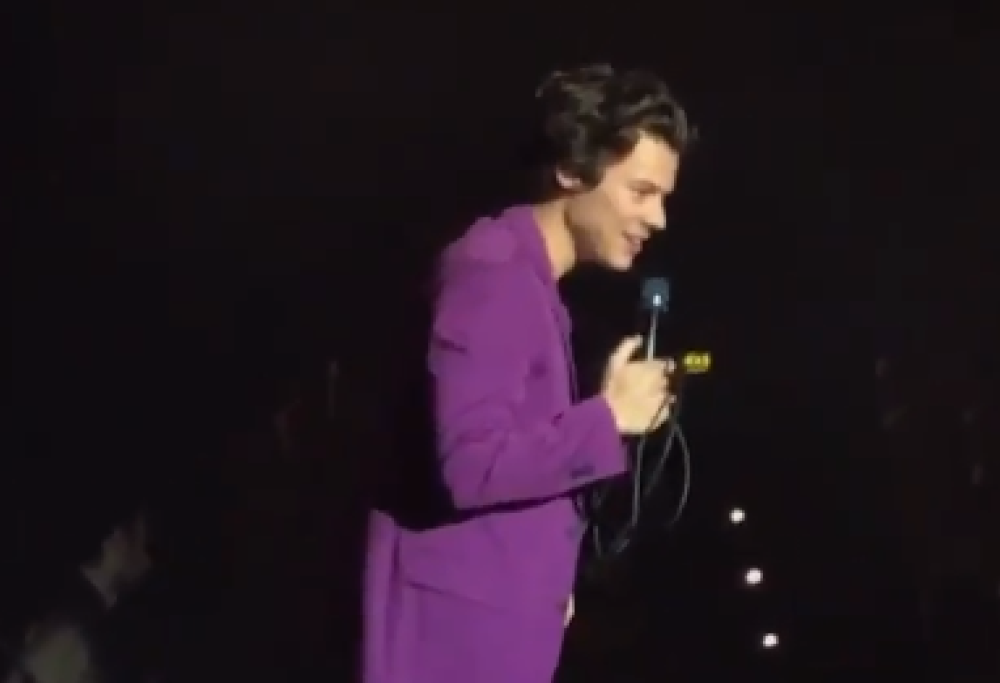 Harry Styles sorpreso dalla fan: "Ti piace stalkerarmi?"