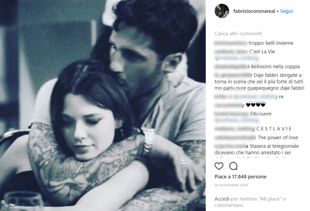 Fabrizio Corona e Silvia Provvedi presto sposi: “Fabrizio mi ha chiesto di diventare sua moglie”