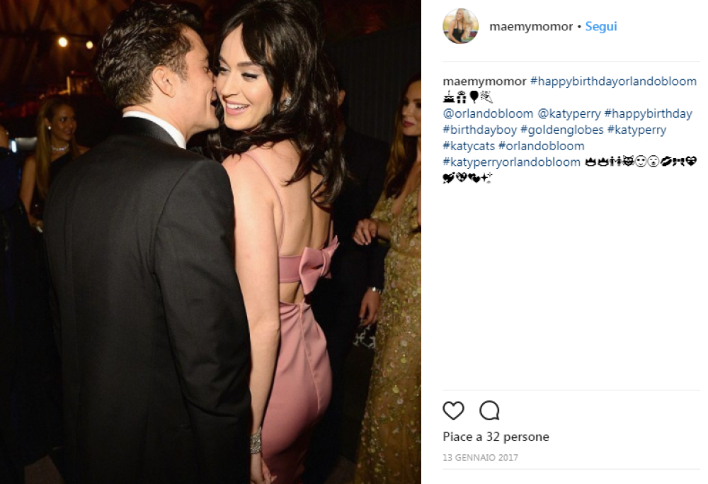 Ecco il tenero nomignolo di Katy Perry per Orlando Bloom
