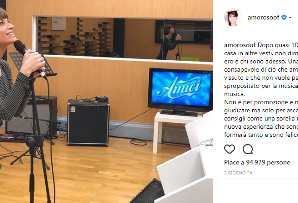 Alessandra Amoroso: "Torno ad Amici per dare consigli come una sorella maggiore"