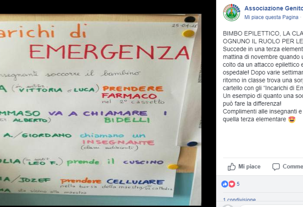 Il compagno di classe è epilettico e gli amici hanno un piano per aiutarlo: la commovente storia da Riccione