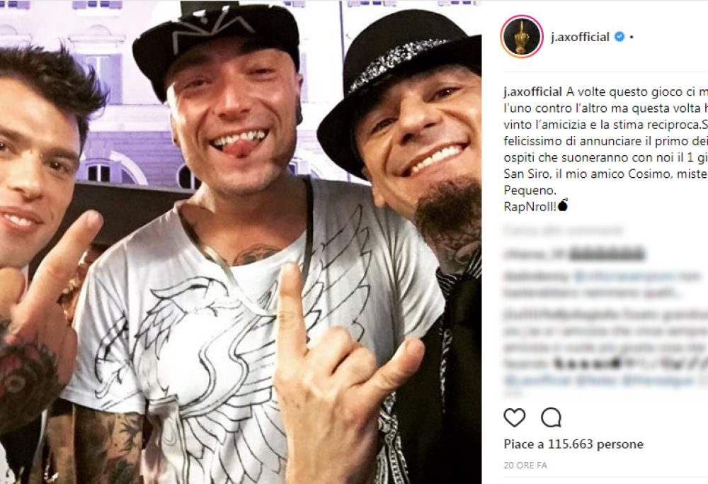Il primo ospite di J-Ax & Fedez a San Siro: Gué Pequeno
