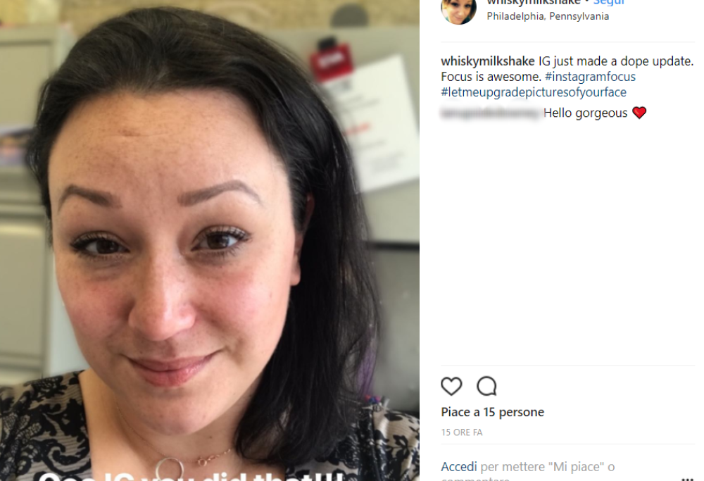 Instagram introduce la nuova funzione “Ritratto” per mettere in risalto i volti