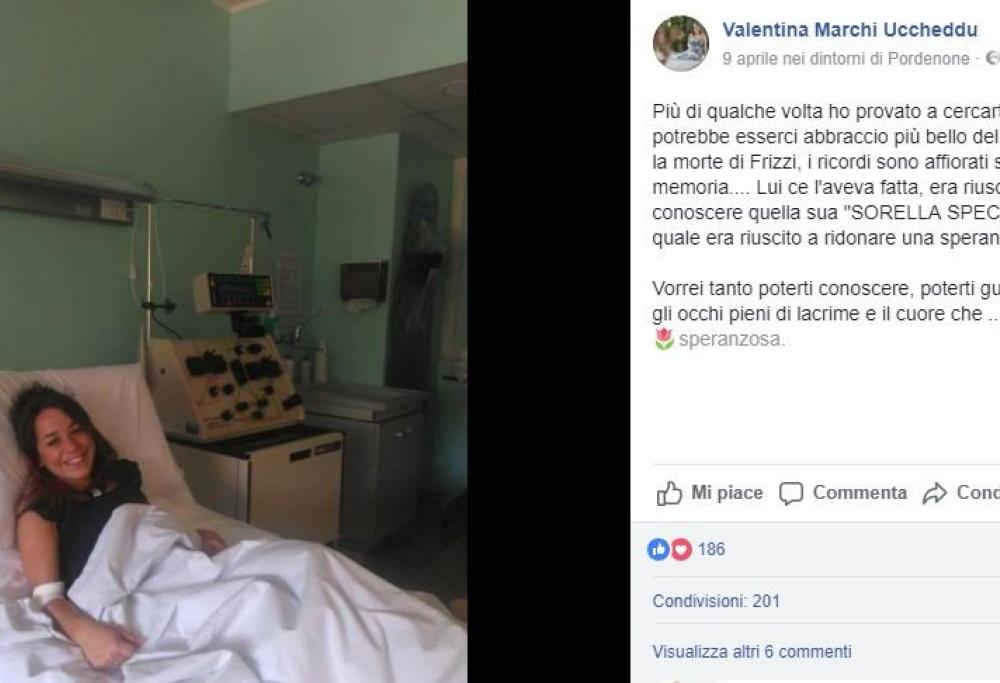 Salva la vita a una sconosciuta donandole il midollo. Ora la cerca su Facebook