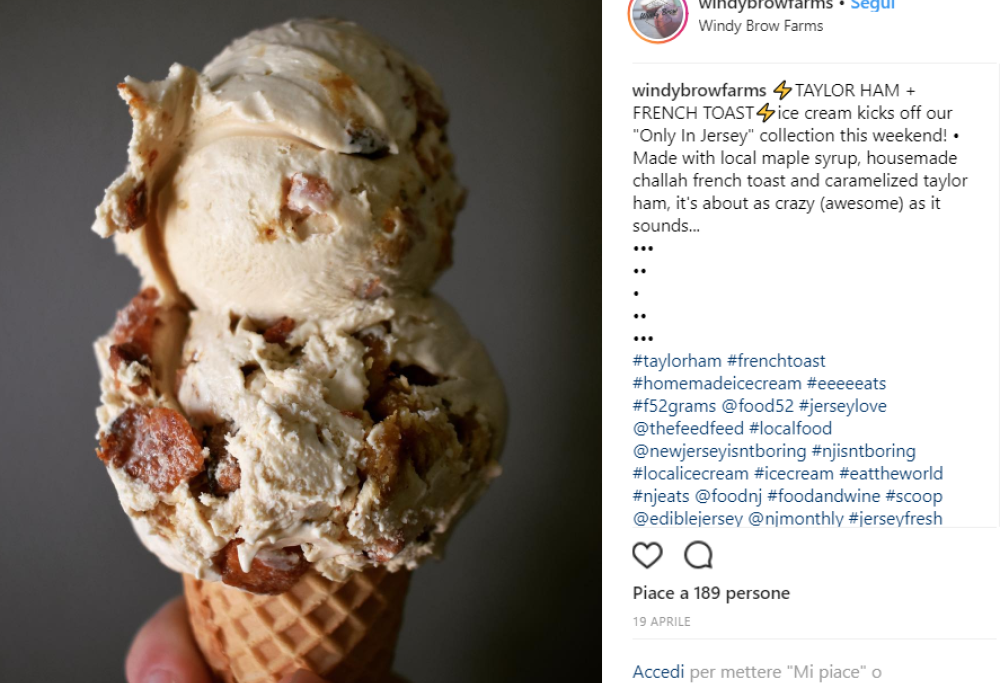 In USA nasce il gelato al gusto di maiale