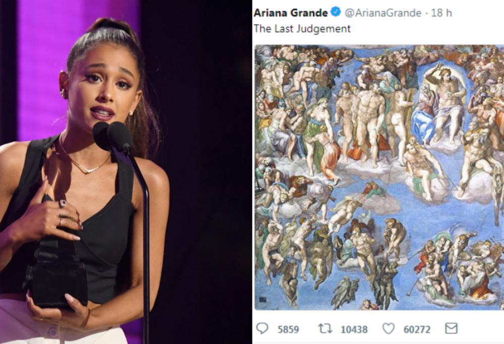 Ariana Grande e il mistero del Giudizio Universale: indizio sul prossimo singolo?