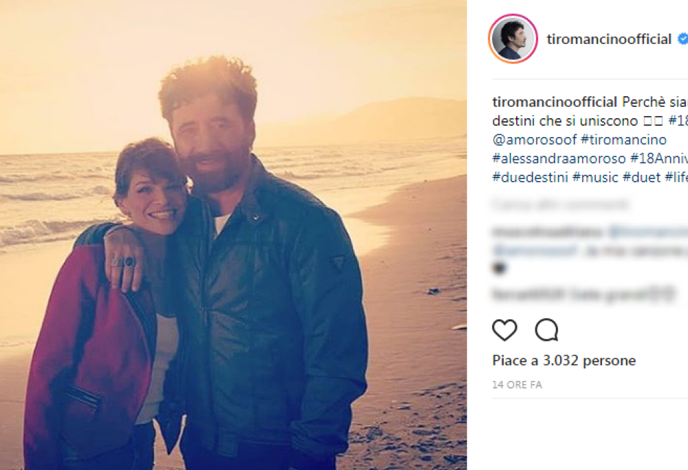 Tiromancino e Alessandra Amoroso: duetto su "Due Destini" per i 18 anni della canzone