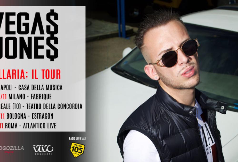 Radio 105 in tour con Vegas Jones 