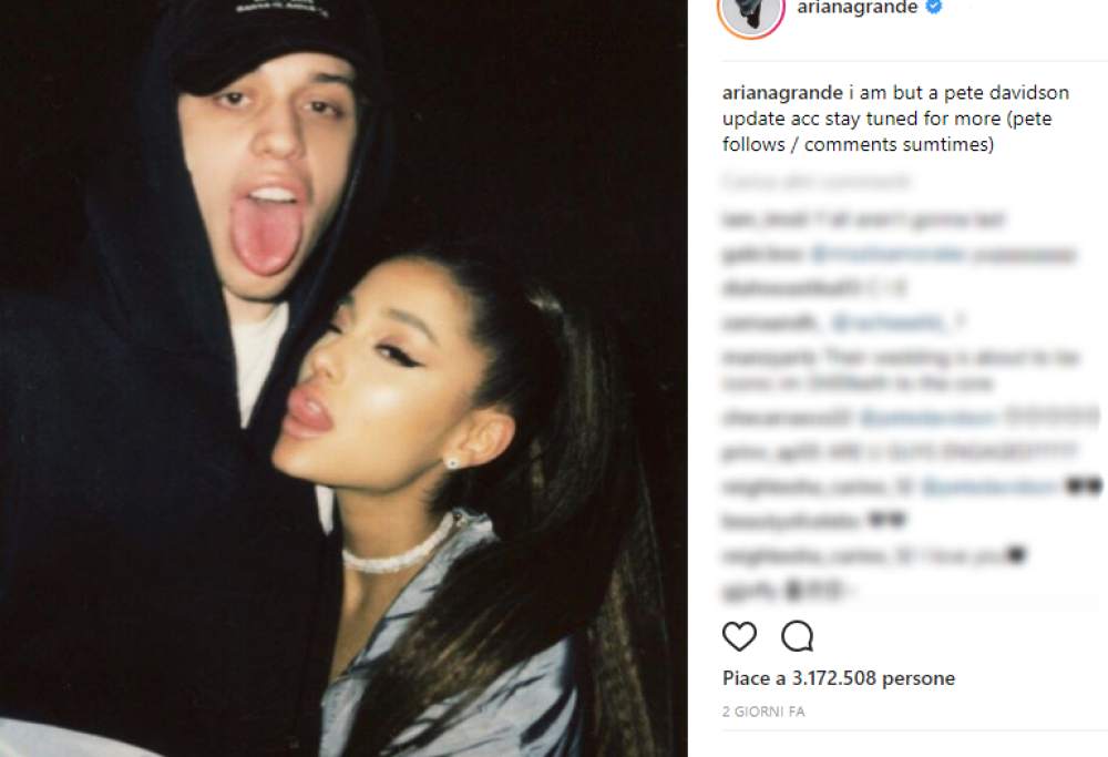 Ariana Grande si è fidanzata ufficialmente