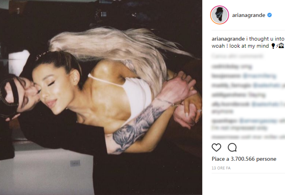 Ariana Grande è andata a convivere col suo Pete