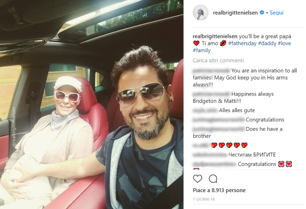Brigitte Nielsen è diventata mamma per la quinta volta