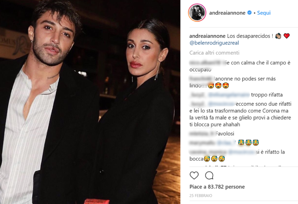 Altro che crisi! Tra Belen e Iannone è di nuovo amore