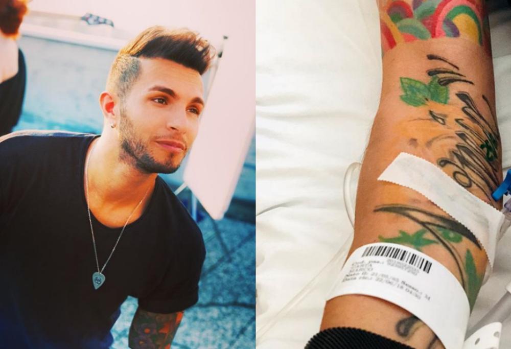 Marco Carta in ospedale: "Ci metterò un po' a riprendermi"