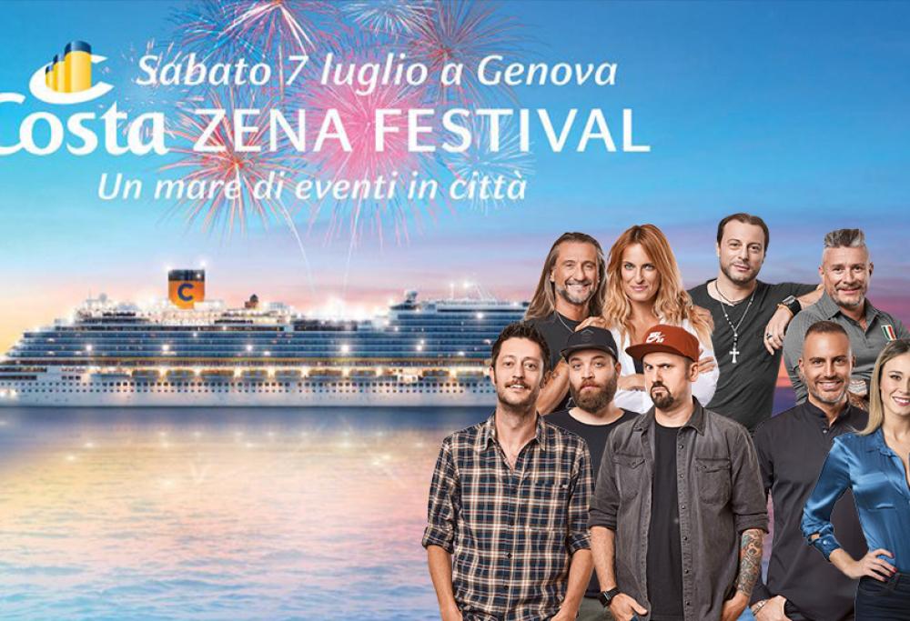 Radio 105 vi aspetta al Costa Zena Festival