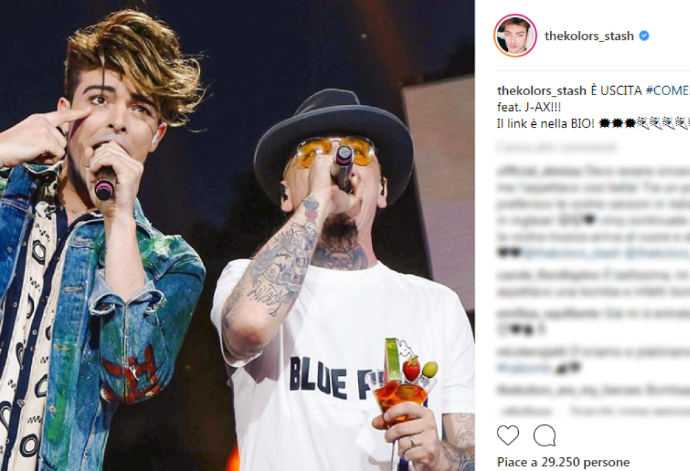 I The Kolors lanciano “Come le onde”, il nuovo singolo con J-Ax