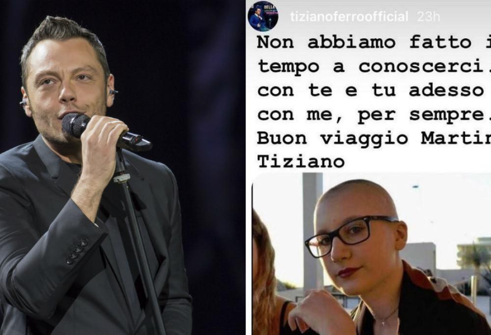 Tiziano Ferro, il ricordo della sua fan morta prima della Maturità: "Ero con te e tu sarai con me, per sempre"
