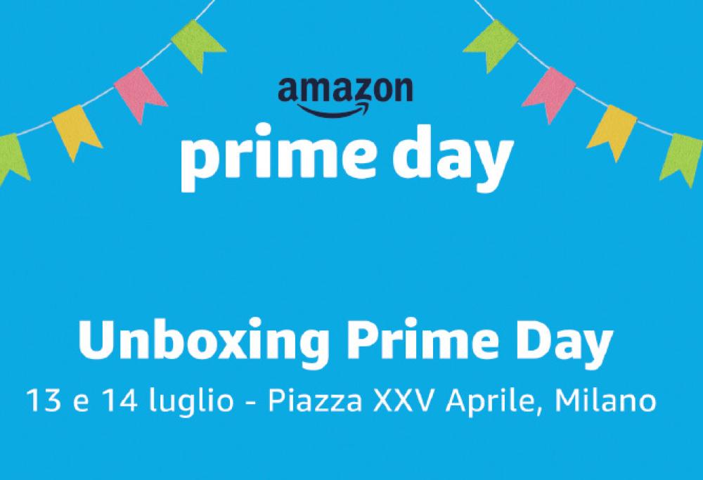 Arriva a Milano l'Unboxing Prime Day, l’evento dedicato ai benefici Amazon Prime: due giorni per celebrare insieme l’arrivo di Prime Day!