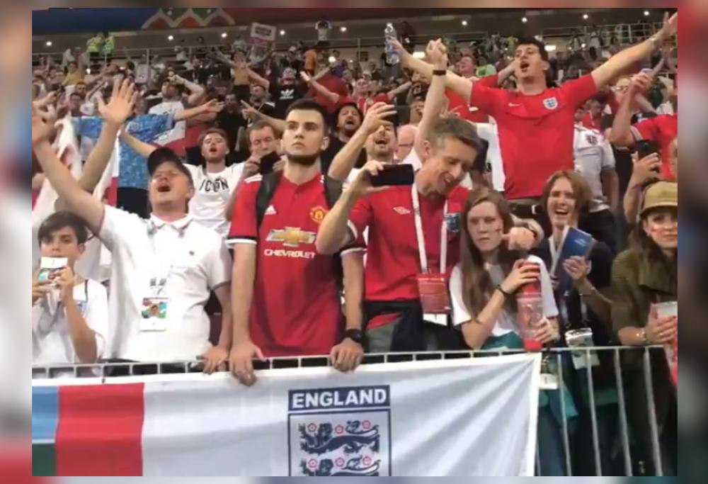 Inghilterra - Croazia: ecco il coro da brividi con il quale i tifosi inglesi hanno salutato Russia 2018. Guarda il video
