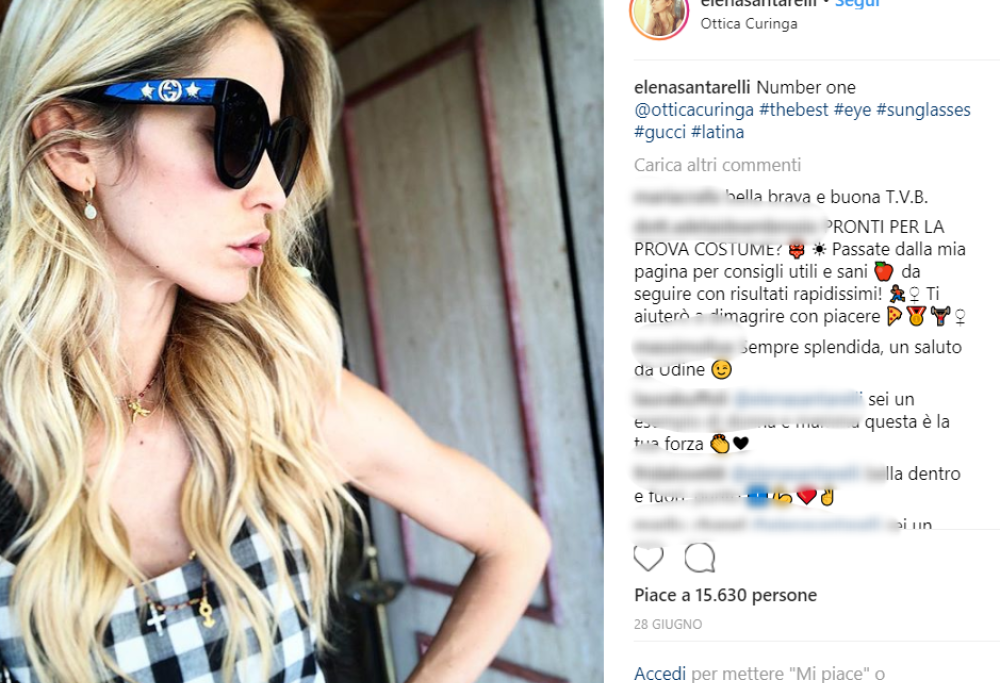 Elena Santarelli risponde a chi la critica per aver reso “pubblica” la situazione del figlio