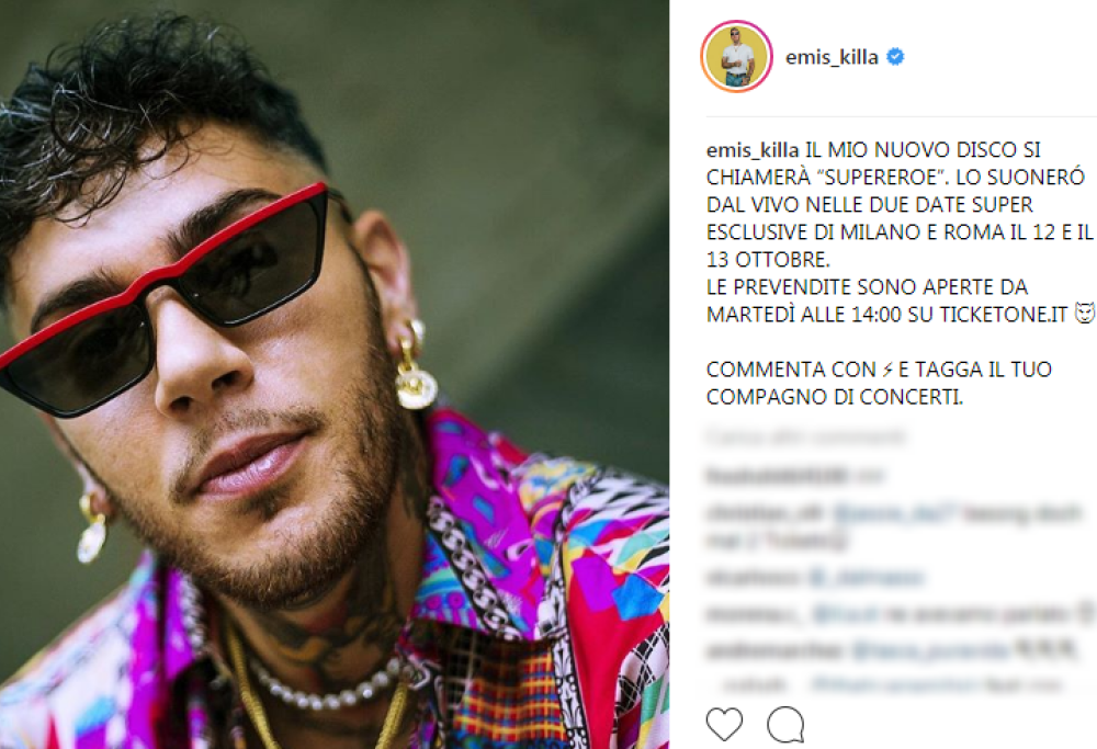 Emis Killa: ecco il titolo del nuovo album