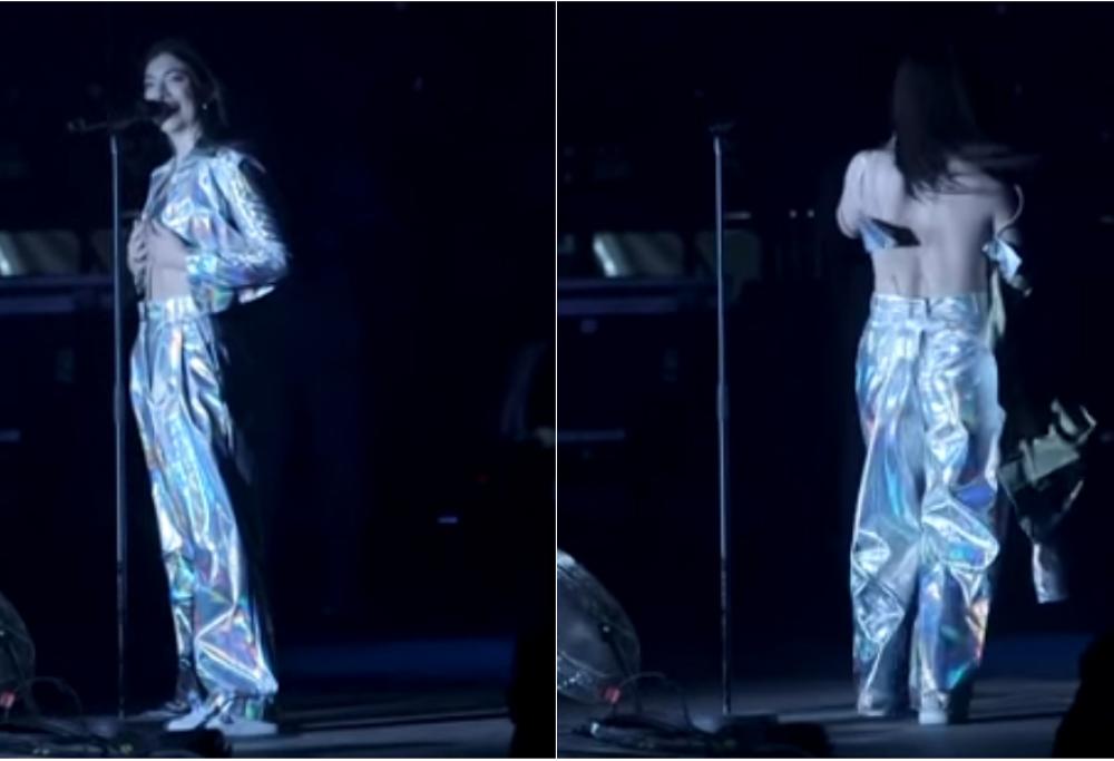 Incidente sexy per Lorde in Australia durante il concerto