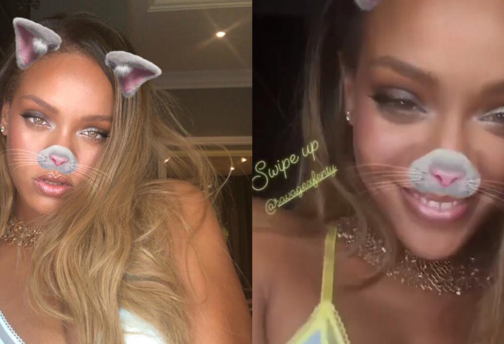 Rihanna fa sognare i suoi oltre 60 milioni di follower con le sue sexy Stories