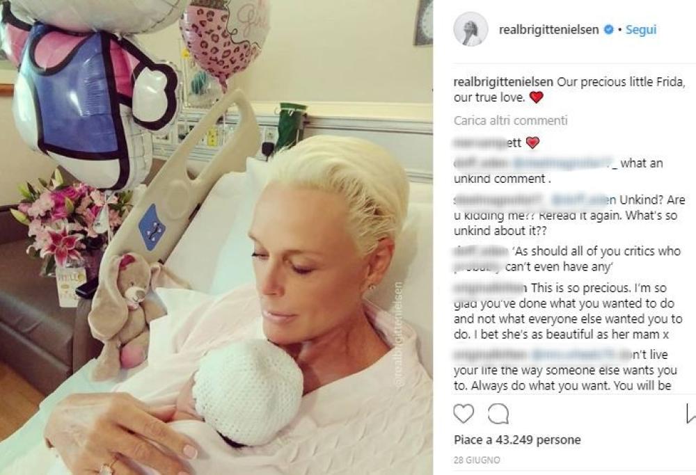 Brigitte Nielsen, mamma 54 anni, rivela: "Ho congelato gli ovuli quando ne avevo 40”