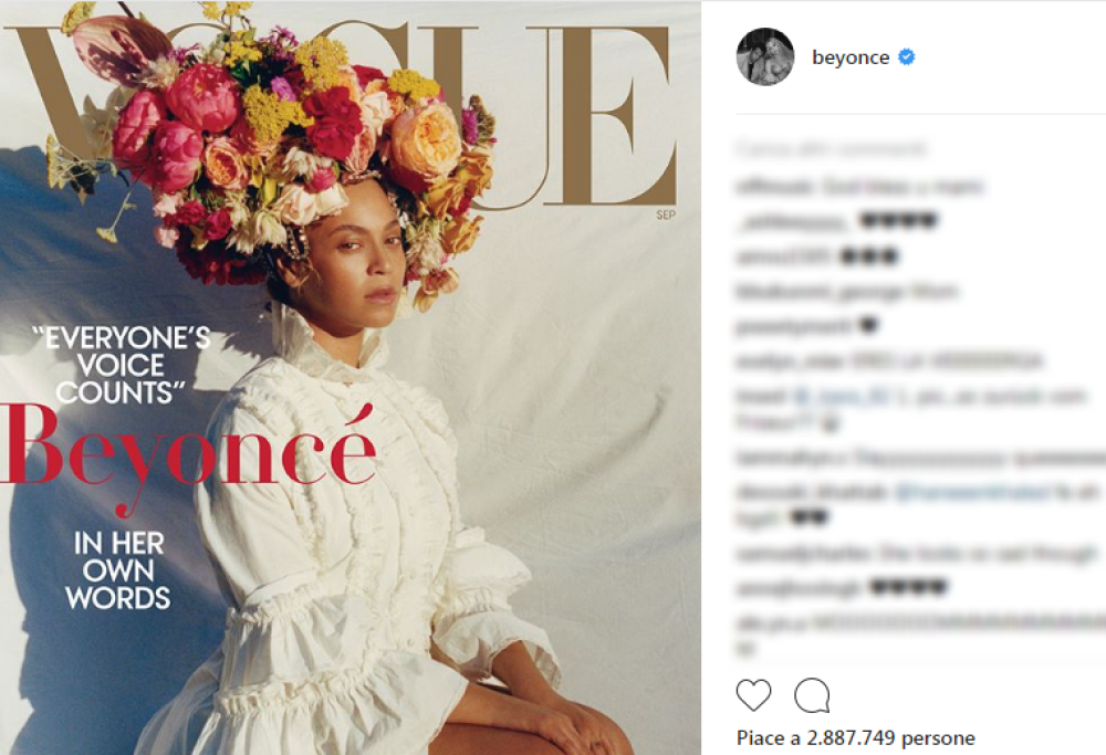 Beyoncé: ecco la "sua" copertina di Vogue