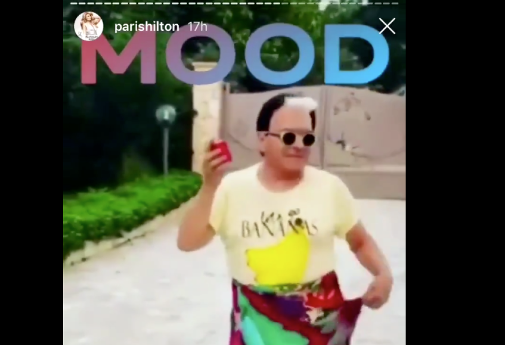Cristiano Malgioglio fa impazzire anche Paris Hilton: l'ereditiera condivide un suo video