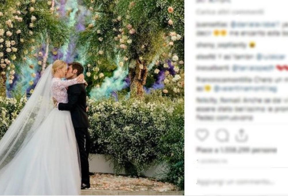 Ferragnez, un papà scrive agli sposi per la donazione legata al matrimonio