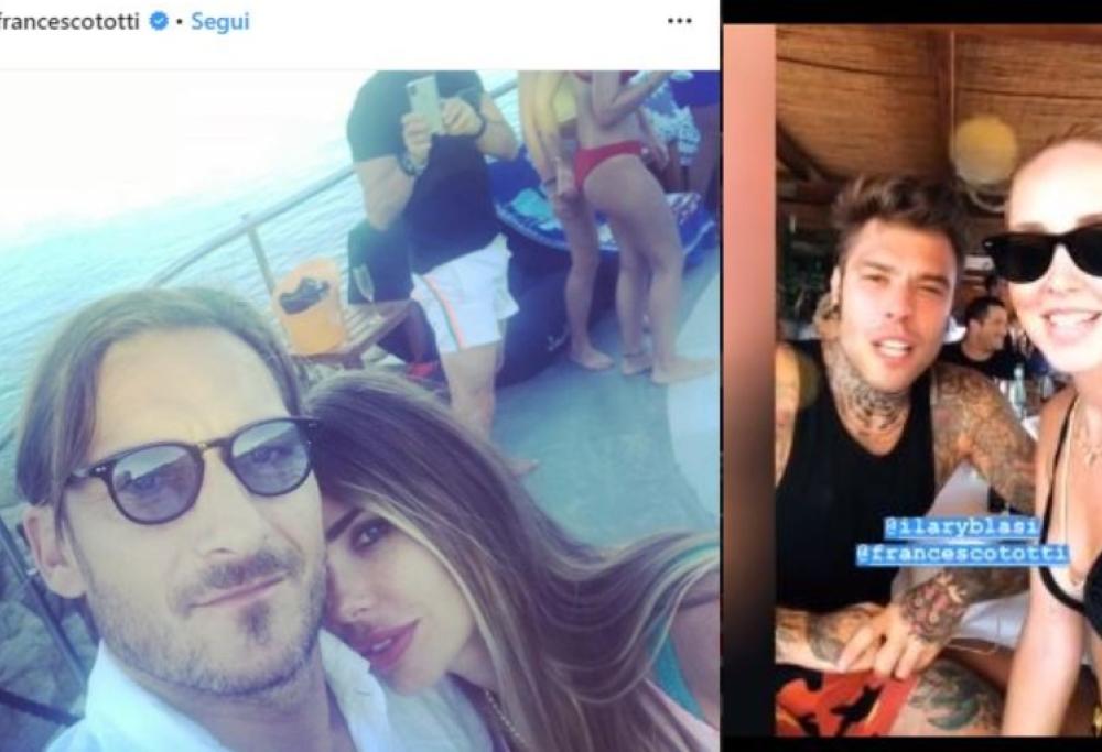 Ecco perché Totti e Ilary Blasi non sono andati al matrimonio dei Ferragnez